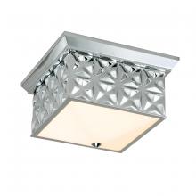  FM1302PC-14 - Alpha Square Flush Mount in Chrome