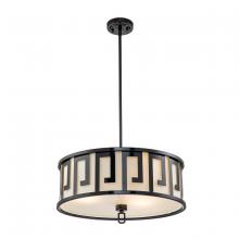  GN/LEMURIA/P/L-BLK - Lemuria Pendant Large in Laquered Black