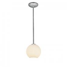  28085-3R-BS/WHTLN - (s) 1-Light Pendant