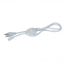 795SPC-WHT - 64" Power Cord with Plug and In-Line Dimmer