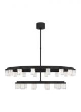  KWCH19727B - The Esfera Two Tier X-Large 28-Light Damp Rated Integrated Dimmable LED Ceiling Chandelier