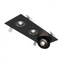 Dals FGM4-CC-TRIO-BK - Triple FGM4 Gimbal Downlight