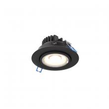  GMB4-3K-BK - 4 Inch Round Recessed LED Gimbal Light