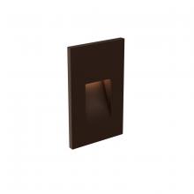  LEDSTEP002D-BR - Recessed Vertical LED Step Light