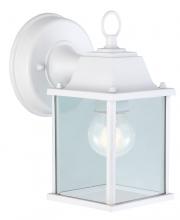  IOL311 - Outdoor 1 Light Outdoor Lantern, White Finish