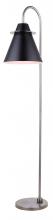  IFL1076A66BKN - TALIA, IFL1076A66BKN -G-, BN + MBK Color, 1 Lt Floor Lamp, 60W Type A, On-Off Switch On the Top of t