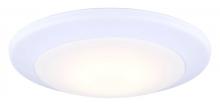  LED-SM6DL-WT-C - LED Disk, 6 IN White Color Trim, 15W Dimmable, 3000K, 1000 Lumen, Surface mounted