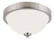  IFM578A13BN - River 2 Light Flush Mount, Nickel Finish