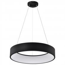  62/1458R1 - Orbit; 30 Watt LED Pendant; Black Finish