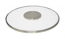  62/1526 - 31.5 watt; 17" Flush Mount LED Fixture; Round Shape; Brushed Nickel Finish