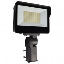  65/543 - LED Tempered Glass Flood Light with Bypassable Photocell; CCT Selectable 3K/4K/5K; Wattage