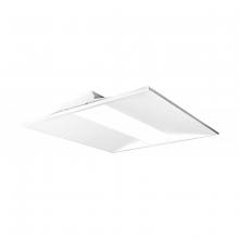  65/690 - 2X2 Single Basket LED Troffer Fixture; Wattage Selectable; CCT Selectable; Lumens Selectable;