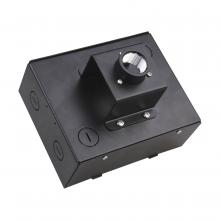  65/769 - 3/8" to 3/4" Pendant Adapter; Black Finish; For use with Gen 2 and CCT & Wattage Selectable