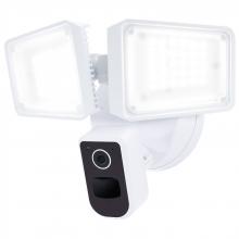  65/920 - 36 Watt Rectangular Outdoor SMART Security Light with Camera; Starfish Enabled; Tunable White; White