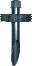  SF76/640 - 2" Diameter Mounting Post- PVC- Dark Broze Finish