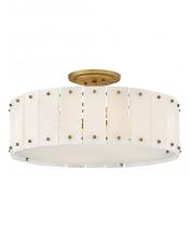 Fredrick Ramond Merchant FR47753BNG - Medium Semi-Flush Mount