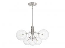  M100135BN - 6-Light Chandelier in Brushed Nickel