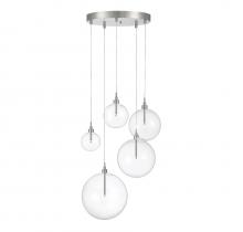  M10099BN - 5-Light Pendant in Brushed Nickel