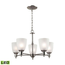  1305CH/20-LED - Thomas - Jackson 22'' Wide 5-Light Chandelier - Brushed Nickel