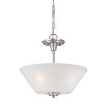  190043217 - Thomas - Pittman 15'' Wide 2-Light Pendant - Brushed Nickel