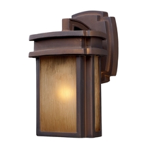  42146/1 - Sedona 1-Light Outdoor Wall Lamp in Hazelnut Bronze