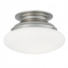  5370-BN-SO - Clayton 12'' Wide 2-Light Flush Mount - Brushed Nickel