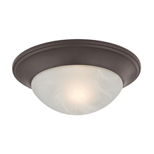  7301FM/10 - Thomas - Flushmounts 12'' Wide 1-Light Flush Mount - Oil Rubbed Bronze