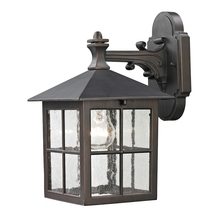  8201EW/70 - Thomas - Shaker Heights 10'' High 1-Light Outdoor Sconce - Hazelnut Bronze