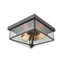  CE9202310 - Thomas - Lankford 10'' Wide 2-Light Outdoor Flush Mount - Oil Rubbed Bronze