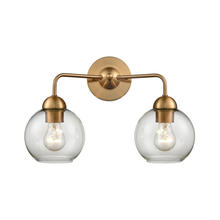  CN280215 - Thomas - Astoria 16'' Wide 2-Light Vanity Light - Satin Gold