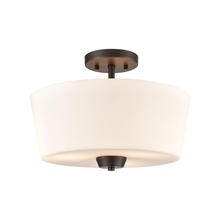  CN310281 - Thomas - Winslow 15'' Wide 3-Light Semi Flush Mount - Oil Rubbed Bronze