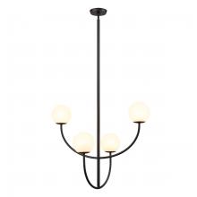  H0018-10371 - Doby 30'' Wide 4-Light Pendant - Matte Black