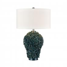  H0019-11090-LED - Larkin 27.5'' High 1-Light Table Lamp - Green Glaze - Includes LED Bulb