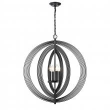  H0019-9622 - Orme 27'' Wide 4-Light Pendant - Black