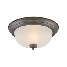  SL878215 - Thomas - Pendenza 13.25'' Wide 2-Light Flush Mount - Oiled Bronze