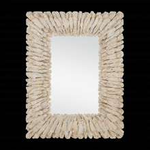  1000-0150 - Beachhead Whitewash Rectangular Mirror