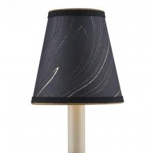  0900-0019 - Marble Black Paper Tapered Chandelier Shade