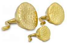  1200-0113 - Hasu Gold Decorative Lotus Set of 3