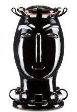  1200-0479 - Amara Black Decorative Jar