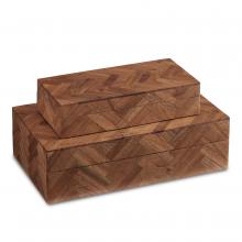  1200-0643 - Alfeo Wood Box Set of 2