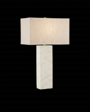  6000-0867 - Elegy White Table Lamp