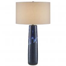  6000-0801 - Kelmscott Blue Table Lamp