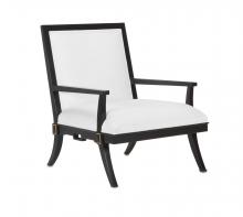  7000-0471 - Scarlett Black Muslin Chair