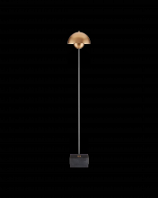  8000-0095 - La Rue Brass Floor Lamp