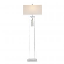  8000-0120 - Vitale Silver Floor Lamp