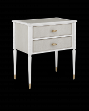  3000-0191 - Aster White Nightstand