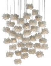  9000-0701 - Birds Nest 36-Light Round Multi-Drop Pendant