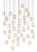  9000-0715 - Dove 36-Light Round Multi-Drop Pendant