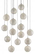  9000-0719 - Finhorn 15-Light Round Multi-Drop Pendant