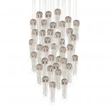  9000-1032 - Medusa 36-Light Round Multi-Drop Pendant